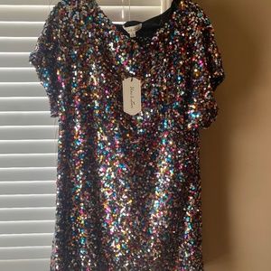 BNWT Sequined Shift Dress